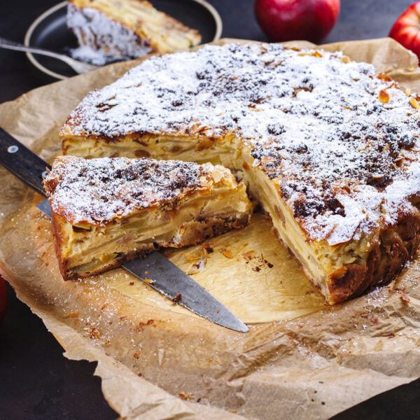 Sicilian Apple Pie 9"